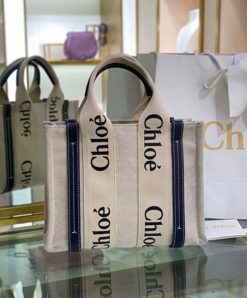 Chloe Small Woody Tote Bag